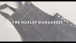 How to apply Dungaree Buckles and Jeans Buttons to The Huxley Dungarees [upl. by Levins944]