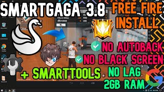 New 🚀SmartGaGa 38 Free Fire Auto LogOut Fixed🎯Black Auto Reset Fix l ⚡Low End PC💻Emulator FreeFire [upl. by Annanhoj]