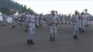 ISTIADAT PERBARISAN TAMAT LATIHAN PERAJURIT MUDA TLDM PENGAMBILAN 22523 [upl. by Aikemal]