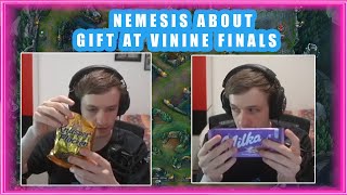 Nemesis About GIFTS at VININE FINALS 🤩 [upl. by Ghiselin]