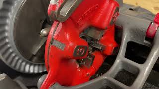 Ridgid 535 Pipe Threader R326 [upl. by Tasiana980]