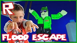 Flood Escape  To The END  Roblox [upl. by Aicenad]