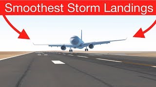 TOP 5 Smoothest STORM Landings [upl. by Tonie30]