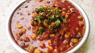 healthy mixed pulses gravy  pulses  Cooking Recipes with Sonal  high protein recipe  mixed beans [upl. by Eppie]