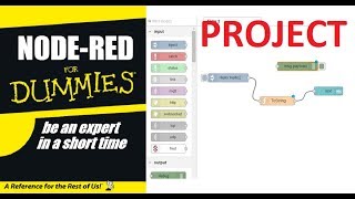 NODERED FOR DUMMIESTUTORIAL 09PROJECT PART 1INTERNET OF THINGSINDUSTRY 40 [upl. by Hirsh237]