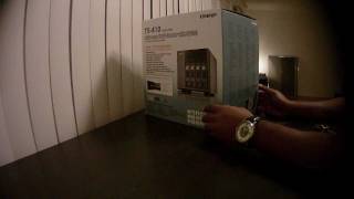 QNAP TS410 Turbo NAS unboxing [upl. by Accever]