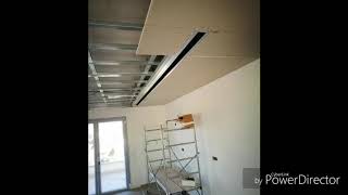 Controsoffitto in cartongesso con tagli di luce [upl. by Sainana]