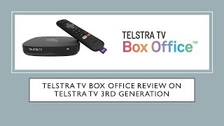 Telstra TV box office review [upl. by Sakiv]