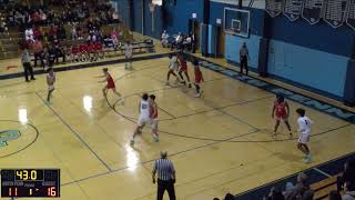 NP Boys Basketball vs Souderton 121223 Huddle Camera [upl. by Ellita97]