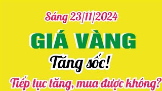 Giá vàng hôm nay 9999 ngày 23 tháng 11 năm 2024 GIÁ VÀNG NHẪN 9999 Bảng giá vàng 24k 18k 14k 10k [upl. by Acirehs]