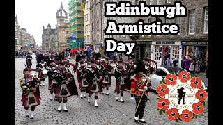 Edinburgh Armistice Day [upl. by Scrivens247]