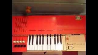 70s Bontempi Organ keyboard demo [upl. by Enyawud]