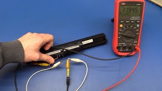 How to Test a Laptop Battery  EcProjects [upl. by Cheadle120]