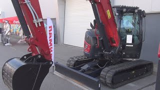 Yanmar ViO82 Midi Excavator 2023 Exterior and Interior [upl. by Minni]