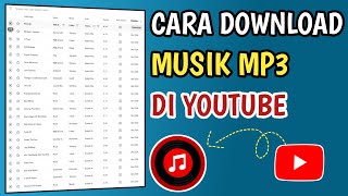 CARA DOWNLOAD MUSIK DI YOUTUBE JADI MP3 [upl. by Wylde408]