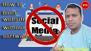 how to block social media sites without software  Block any website in Windows 11 without software [upl. by Kleon]