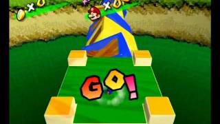 Super Mario Sunshine GC Shine Sprite 44  Pinna Park  The YoshiGoRounds Secret [upl. by Aubry]