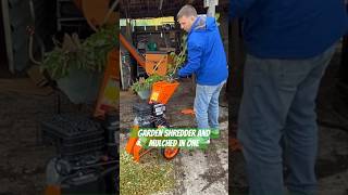 Garden shredder and mulched in one Forest Master FM6DDMUL [upl. by Rennold]