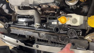 Remove amp Replace Radiator 2013 Subrau Outback 25L [upl. by Georgine905]