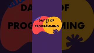 Day 23 Logical Operators in C  Types of logical operators  C programming code short [upl. by Sev619]