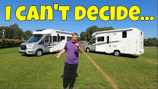 2 Berth Motorhomes Autotrail F68 Vs Bailey Adamo 694 [upl. by Aronid]