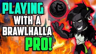 Playing Brawlhalla with a PRO • Stevenator TOP 20 NA [upl. by Accever163]