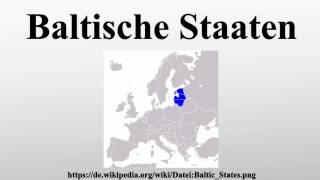 Baltische Staaten [upl. by Cookie341]