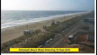 Rehoboth Beach Metal Detecting 16 Sept 2024 [upl. by Entsirhc]