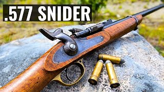 577 SNIDER Shooting 130 Year Old Ammo [upl. by Theadora288]