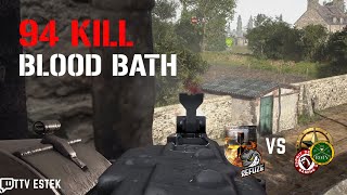 Using the MG42 to deadly effect on Omaha  94 kill Comp game RF vs ESPT  ROTN  Full Game  HLL [upl. by Ydnim740]