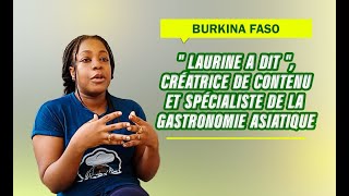 Burkina  Laurine Hien Sanou la tiktokeuse multicasquettes [upl. by Ahseinat]