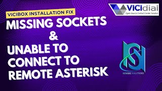 HOW TO REPAIR VICIBOX INSTALLATION MISSING SOCKETS amp ASTERISK CONNECTION ISSUES [upl. by Bixby]