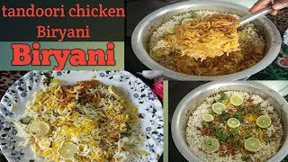 chickan Biryani  Biryani  chicken tikka Biryani shadiyo wala tandoori chicken biryani [upl. by Elockin]