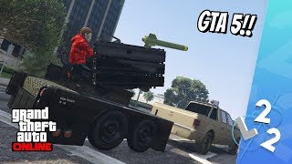 GTA 5 ONLINE  STÖRSTA VAPNET I SPELET 1 miljon [upl. by Akcimahs791]