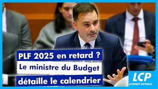 Budget 2025  le ministre du budget dévoile le nouveau calendrier du dépôt du PLF 2025 [upl. by Witty253]