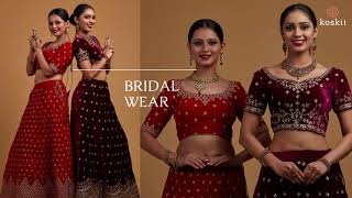 Koskiis Latest Lehenga Collection [upl. by Ylenaj]