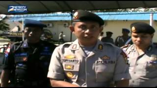 Polres Sumba Timur Gelar Simulasi Pengamanan Pemilu [upl. by Acceber]