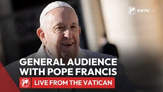 LIVE from the Vatican  General Audience with Pope Francis  February 28th 2024 [upl. by Ahsilrae]