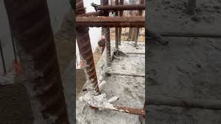 buildingconstruction construction cement work beam youtube youtubeshorts mitti tiwarivlog [upl. by Dranek314]