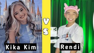 Kika Kim Vs Rendi Popping TikTok Battle 2022 Kikakiim RendiPopping tiktokwisdom [upl. by Ehr]