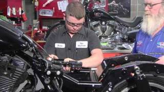 BIKERS CHOICE PT2 Drop Seat Kit Install [upl. by Saunder]