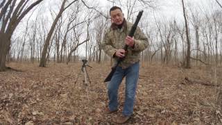 Carlsons 12ga choke tube test at 15 yard with OO Buckshot [upl. by Zach]