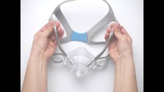 AirFit F20 Full Face mask How to assemble your mask [upl. by Margot]