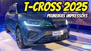 Volkswagen TCross 2025  PREÇOS O QUE MUDOU NOVOS EQUIPAMENTOS [upl. by Rennold438]