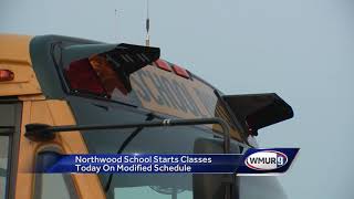 Northwood school starts classes Monday on modified schedule [upl. by Demha]