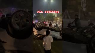 Kia accident drunk boys newsong trending shorts viralvideo seltos kia josh action funny [upl. by Leonor378]