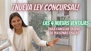 ⚡️CANCELAR DEUDAS⚡️2022 actualizado nueva Ley Concursal  Ley Segunda Oportunidad [upl. by Shiri661]