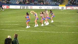 New Crystal Palace Cheerleaders The Crystals 11122010 [upl. by Sophey776]