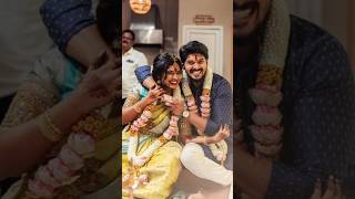 Zee tamil serial actor engagement ceremony santhosh mounica [upl. by Aldarcy78]