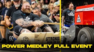 2024 STRONGEST MAN ON EARTH FULL POWER MEDLEY EVENT [upl. by Eustasius]